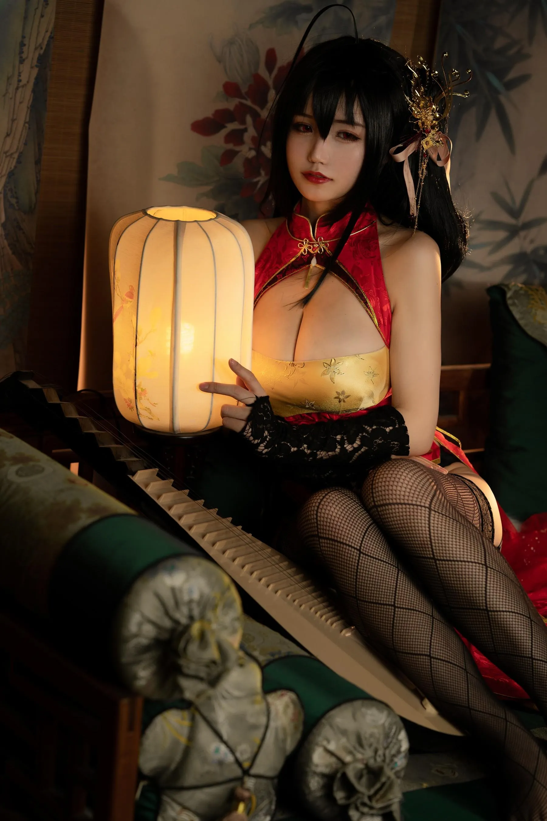 小仓千代w – NO.59 大凤旗袍 [30P]插图4